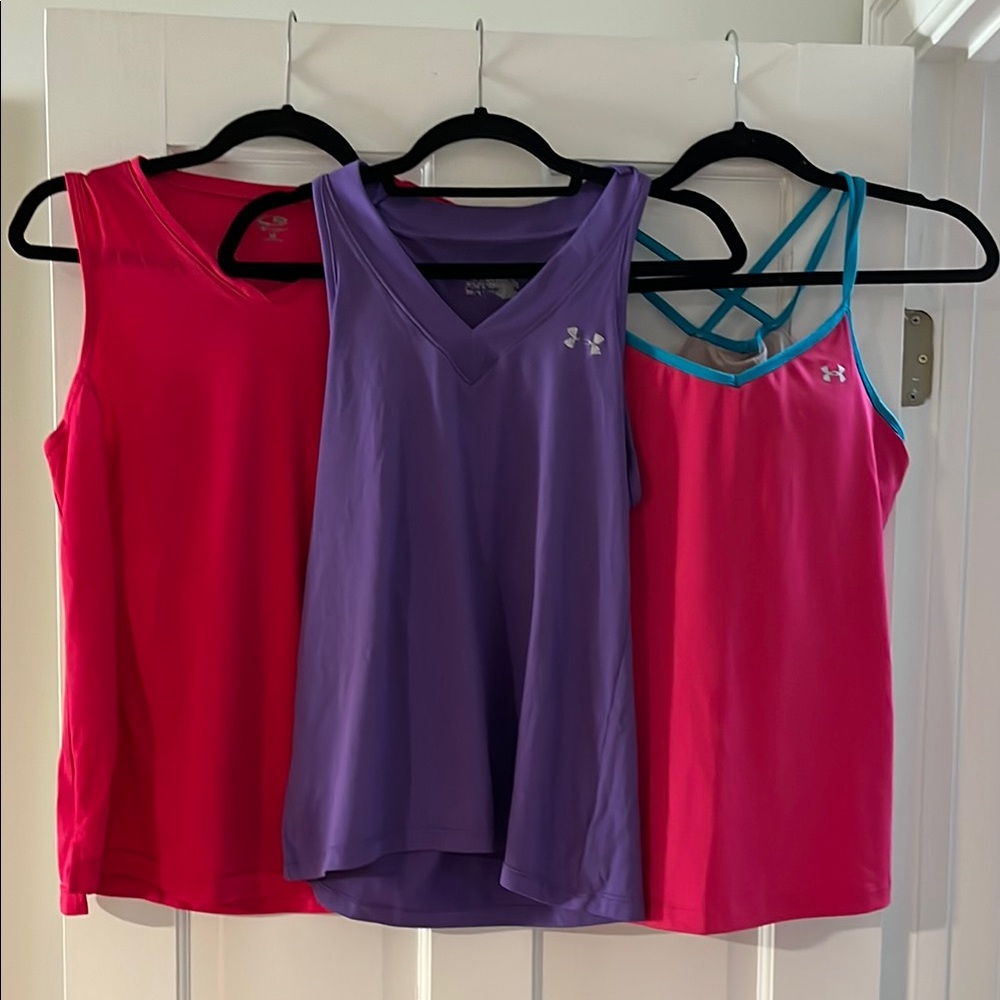3 gently used workout shirts-smoke free home